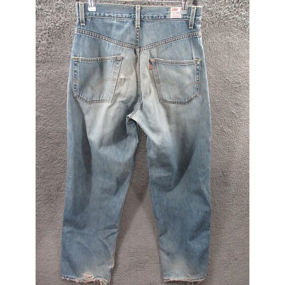 Vintage LEVI'S Baggy 595 Men's 31x34 Jeans - Picture 8 of 16